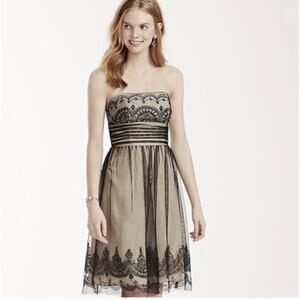 David’s Bridal | Tulle Strapless Dress